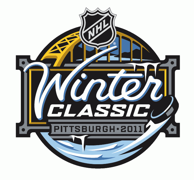 NHL Winter Classic 2011 Alternate Logo v4 iron on transfers for T-shirts